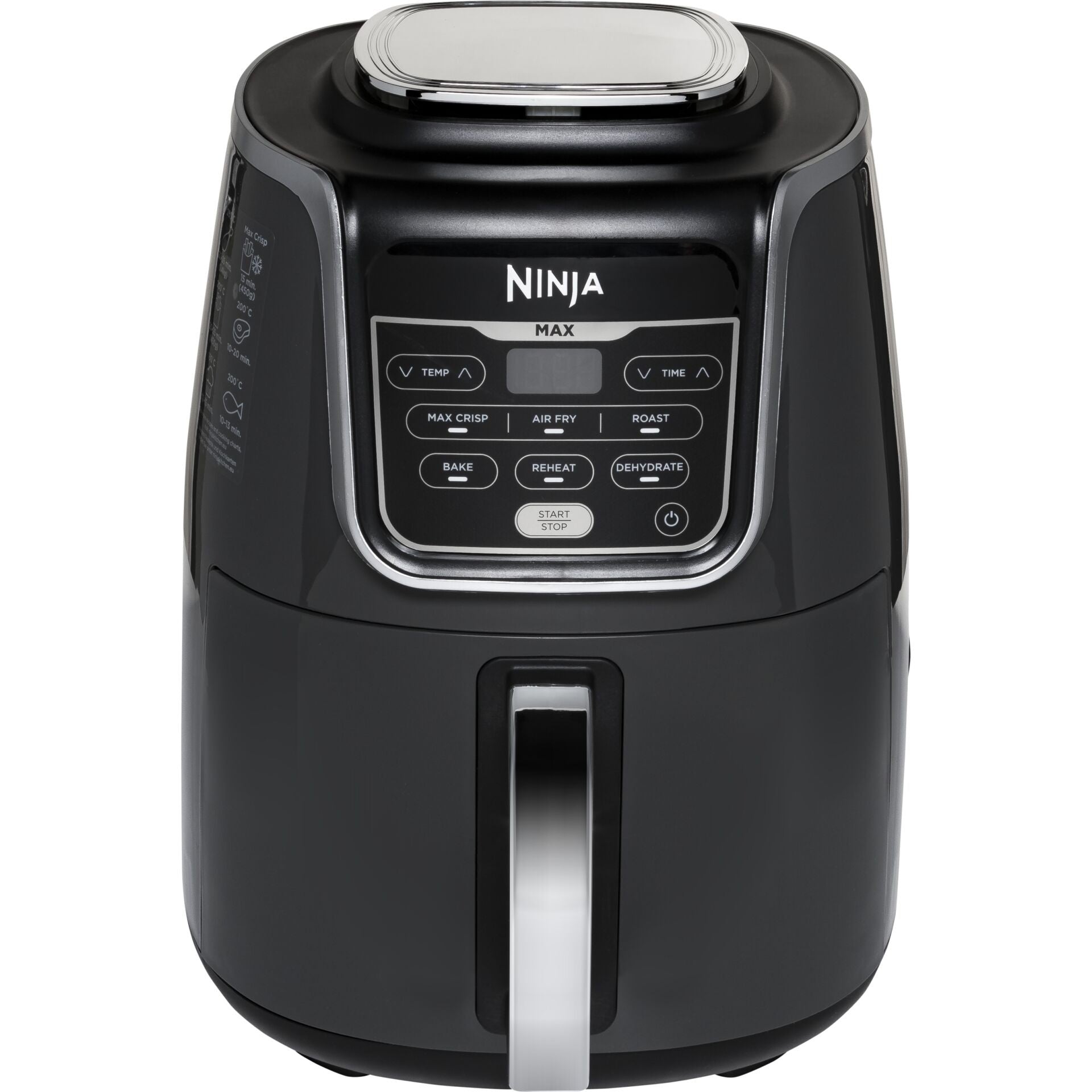 Ninja AF160EU Air Fryer MAX, 5.2L, 6-in-1, Uses No Oil, Air Fry, Max