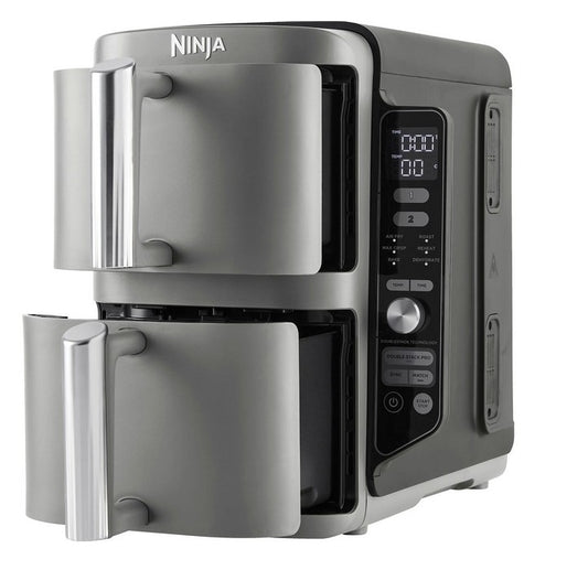 Ninja SL400UK Double Stack XL 9.5L Hot Air Fryer with 2 Drawers and 2