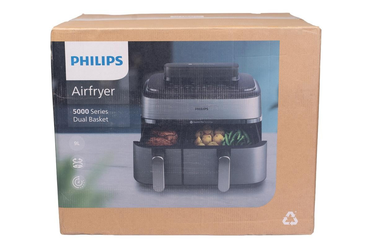 Philips 5000 series NA555/00 fryer Double 9 L Stand-alone 2750 W Hot