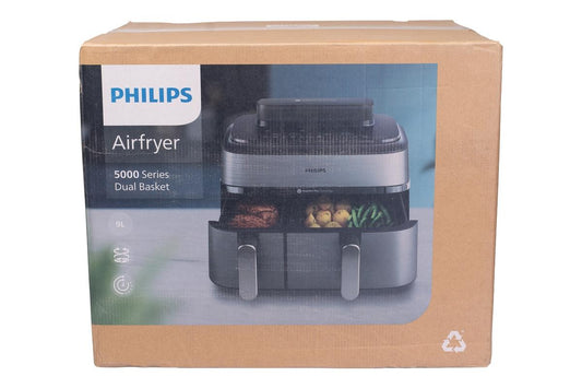 Philips 5000 series NA555/00 fryer Double 9 L Stand-alone 2750 W Hot