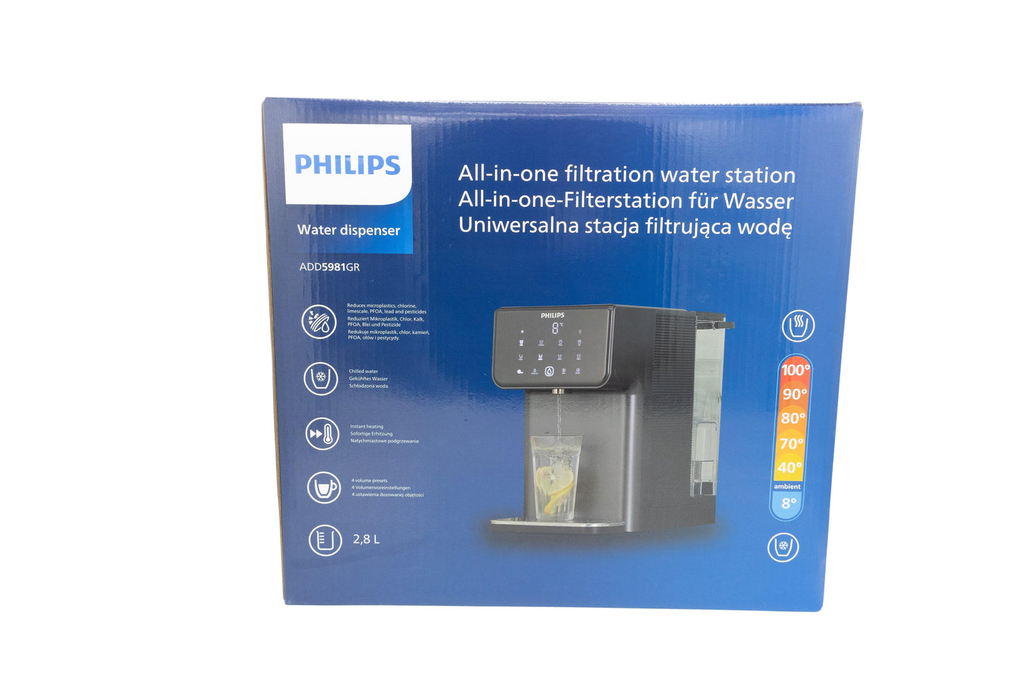Philips ADD5981GR/10 Water All-IN-ONE-Wasserstation