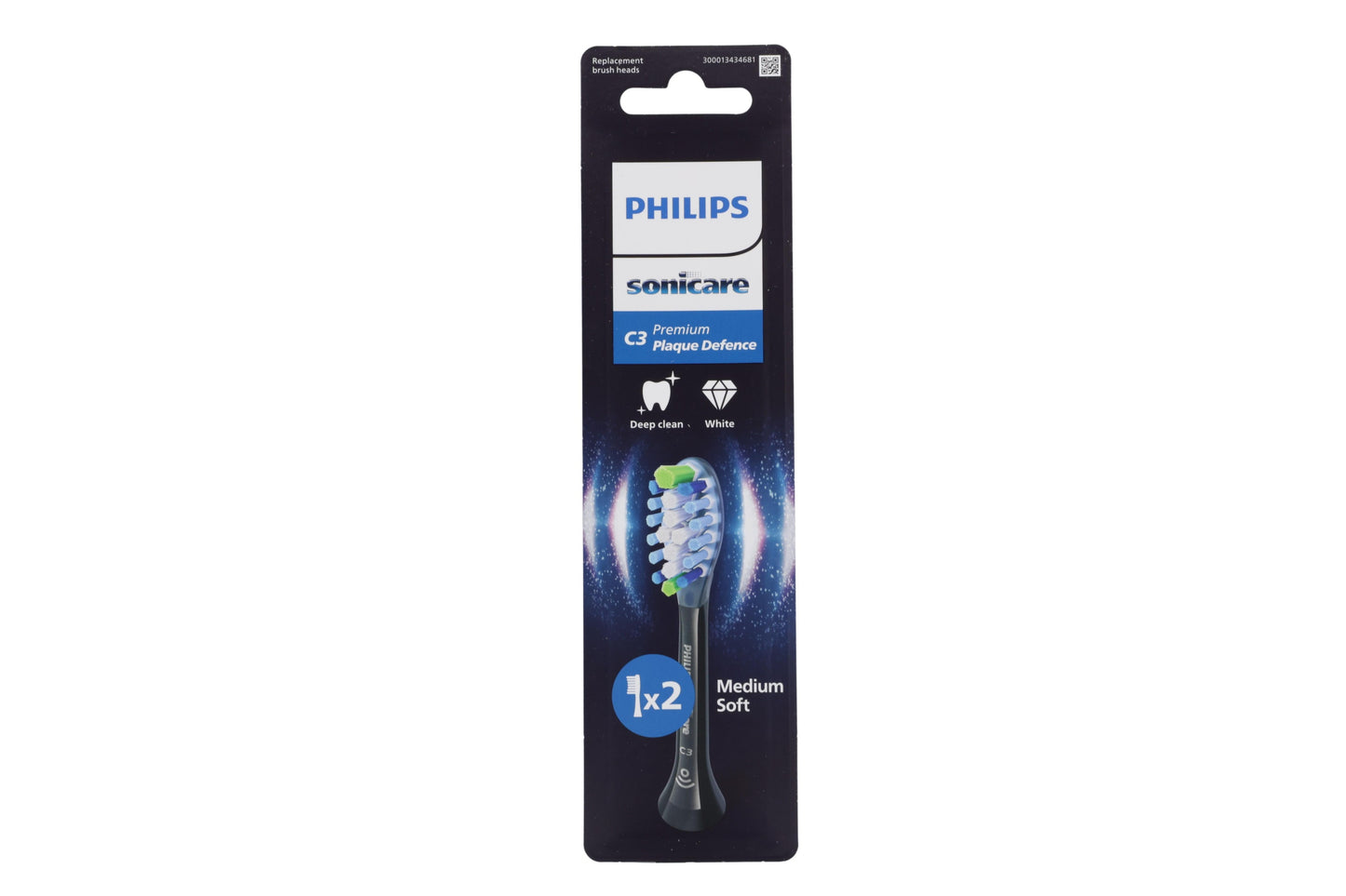 Philips Sonicare Premium Plaque Defence HX9042/88 2-pack brush heads -
