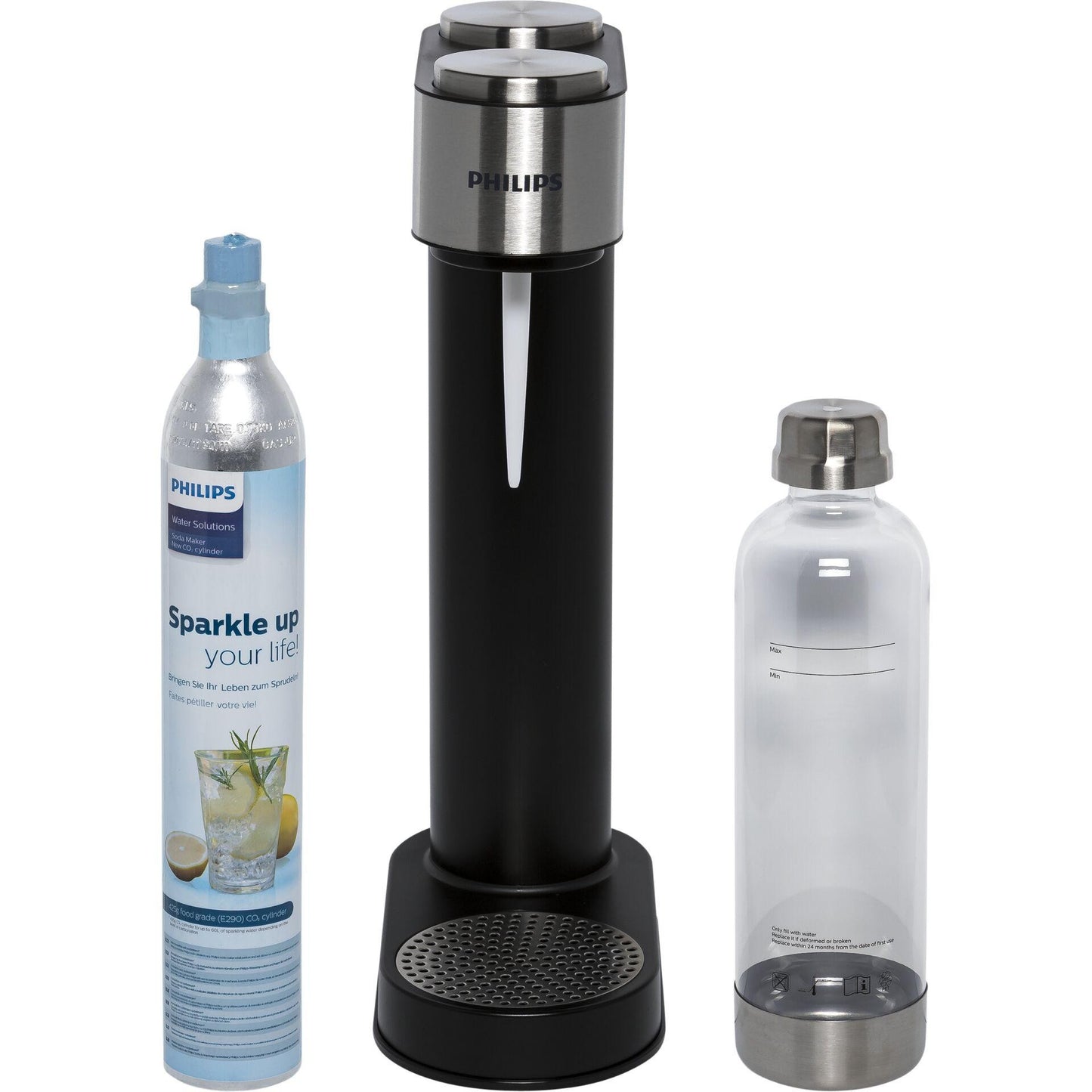 Philips ADD4902BK/10 carbonator Plastic Black