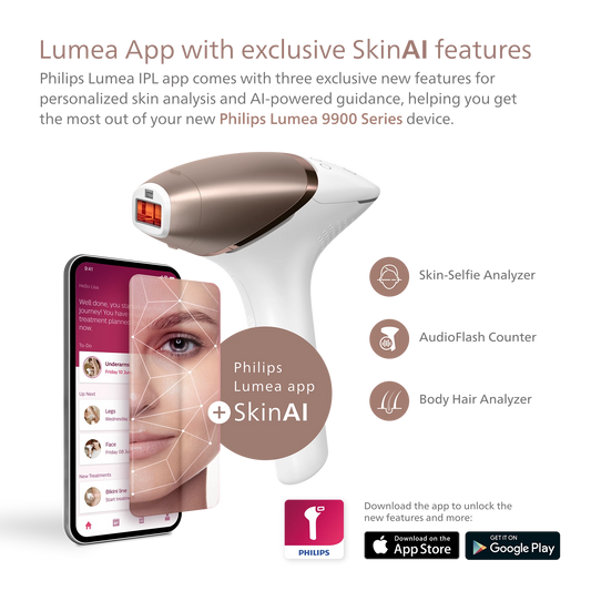 Philips Lumea IPL Serie 9900 BRI951/03 SenseIQ