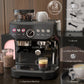 HOMCOM 15 Bar Coffee Machine with Adjustable Grind, Steamer and Accessories, Good Housekeeping Institute Approved, Black