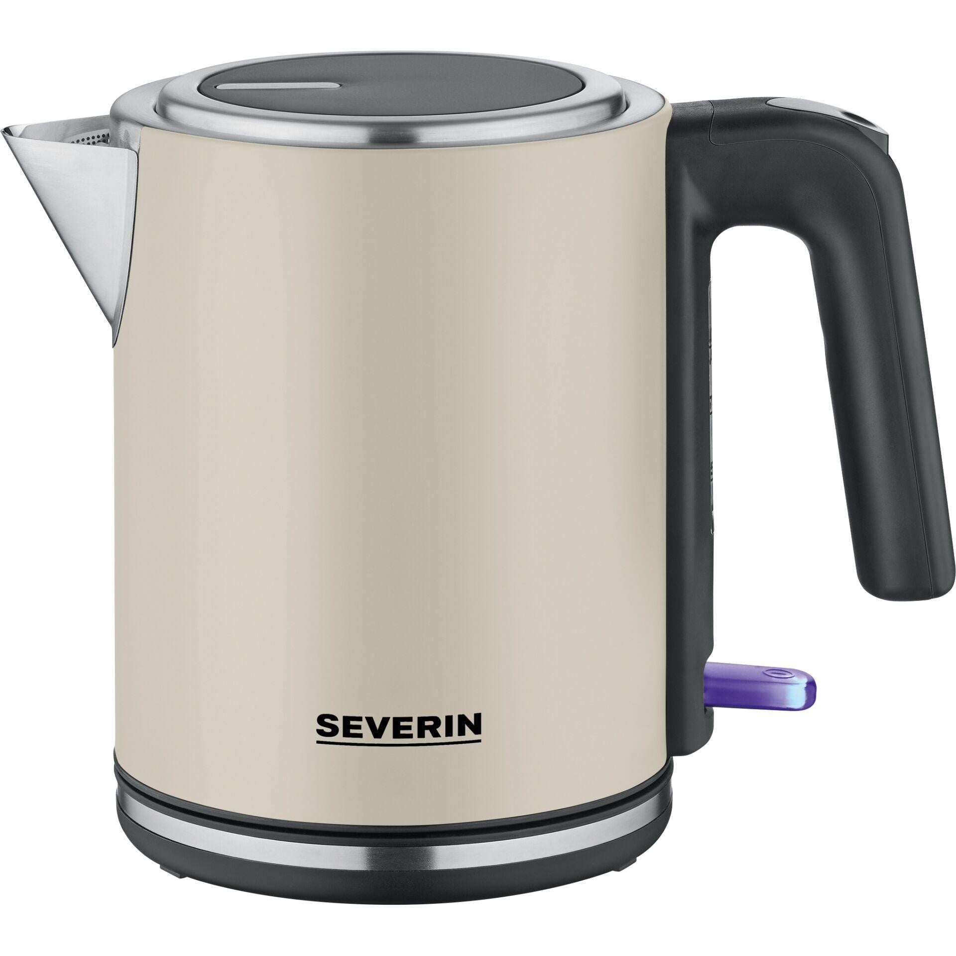 Severin WK 9577 electric kettle 2400 W Beige, Black - Severin WK 9577,