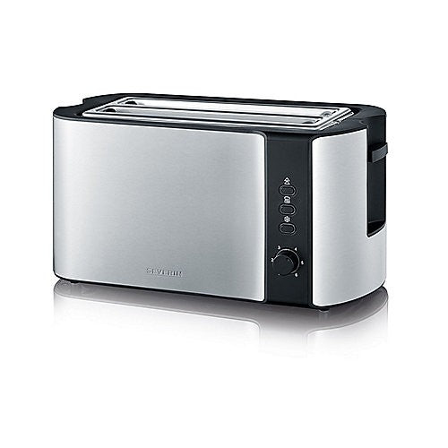 Severin AT 2590 toaster 2 slice(s) 1400 W Black, Silver - Severin AT