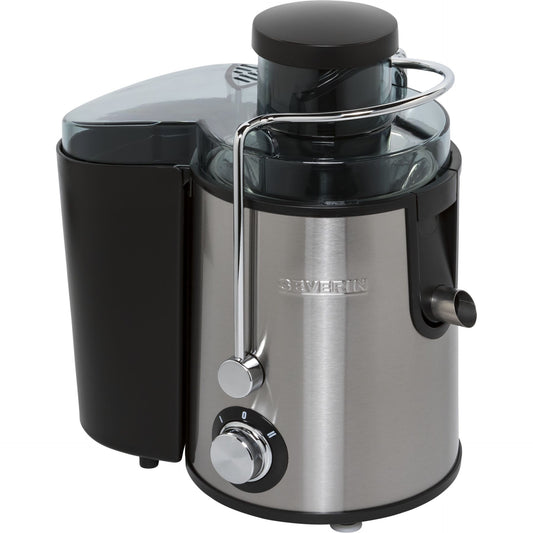 Severin ES 3566 Centrifugal juicer 400 W Black, Stainless steel -