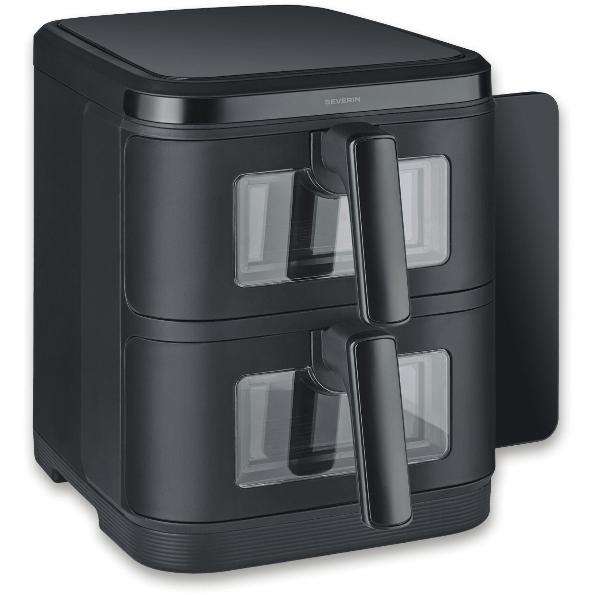 Severin FR 2468 Double 11 L Stand-alone 2800 W Hot air fryer Black -