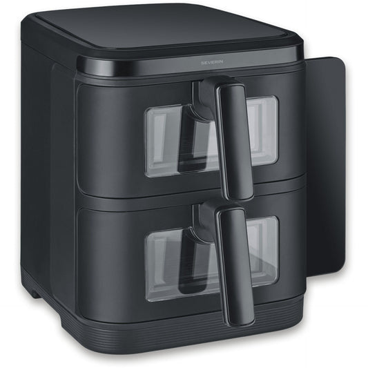 Severin FR 2468 Double 11 L Stand-alone 2800 W Hot air fryer Black -