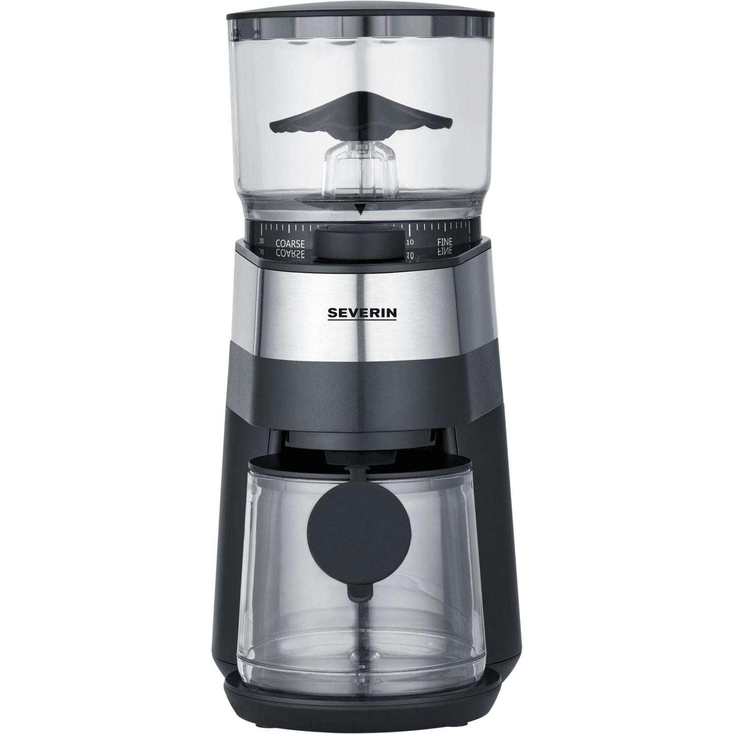Severin KM 3880 coffee grinder 140 W Black, Stainless steel - Severin