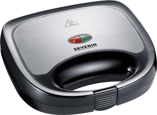 Severin SA 2969 sandwich maker 600 W Black, Stainless steel - Severin