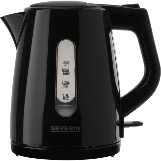 Severin WK 3410 powerful and compact electric kettle 1L 2200W with