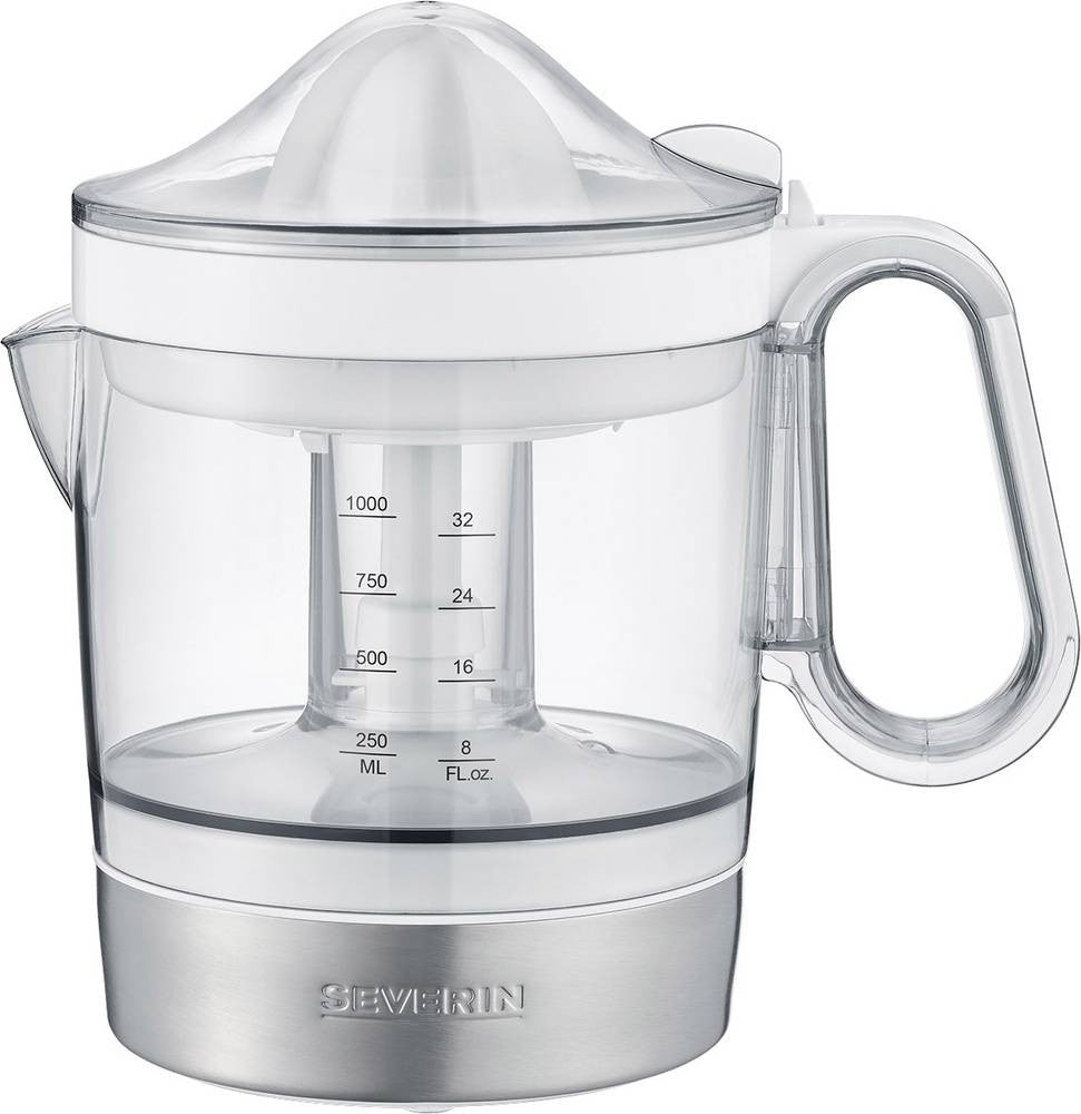 Severin CP 3535 juice maker Hand juicer 40 W Stainless steel, White -