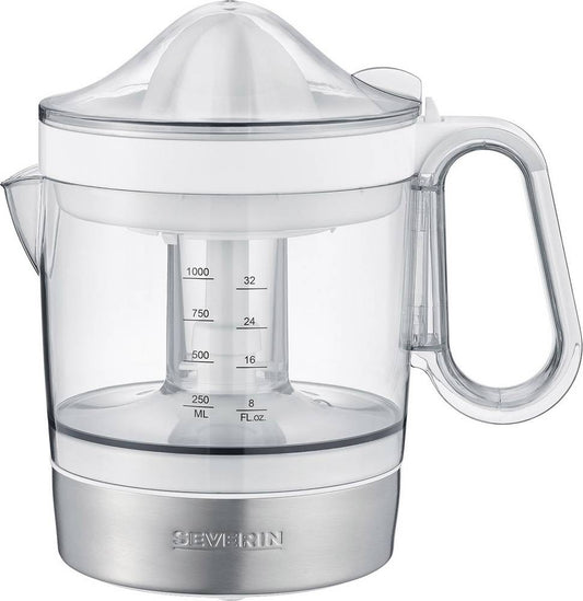 Severin CP 3535 juice maker Hand juicer 40 W Stainless steel, White -