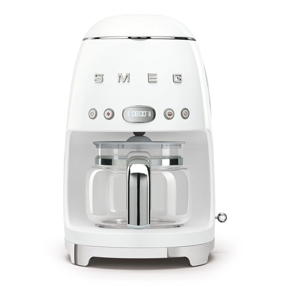 Smeg 50's Style Drip Filter Coffee Machine DCF02WHEU White - Smeg 50'