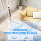 HOMCOM Oscillating Tower Fan Remote Control 3 Speed Modes Cooling Machine White