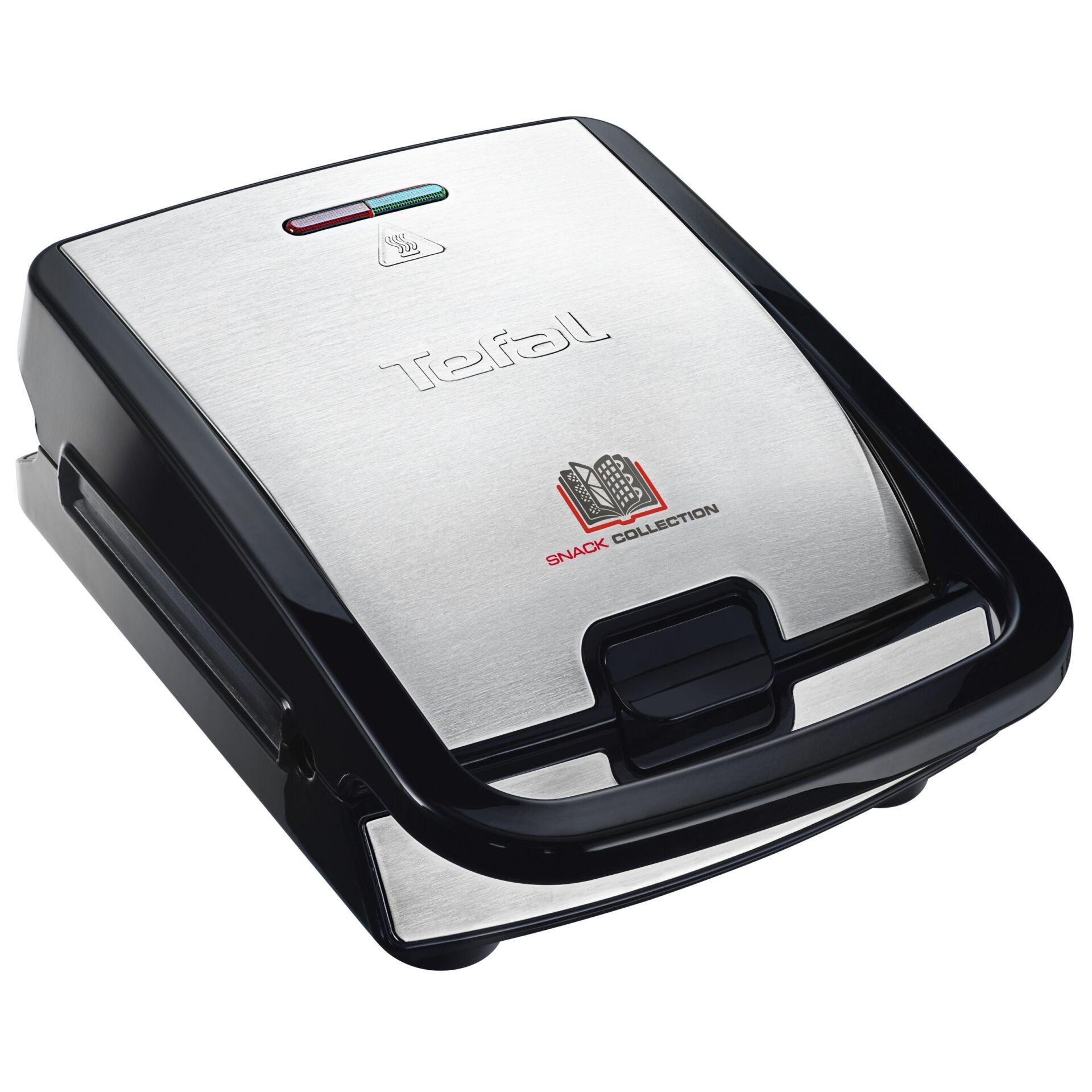 Tefal SW854D sandwich maker 700 W Black, Stainless steel - Tefal
