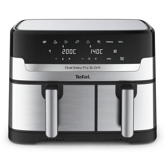 Tefal Dual Easy Fry & Grill EY905D Double 8.3 L Stand-alone 2700 W