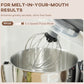HOMCOM 1300W Kitchen Stand Mixer, with Accessories - Silver