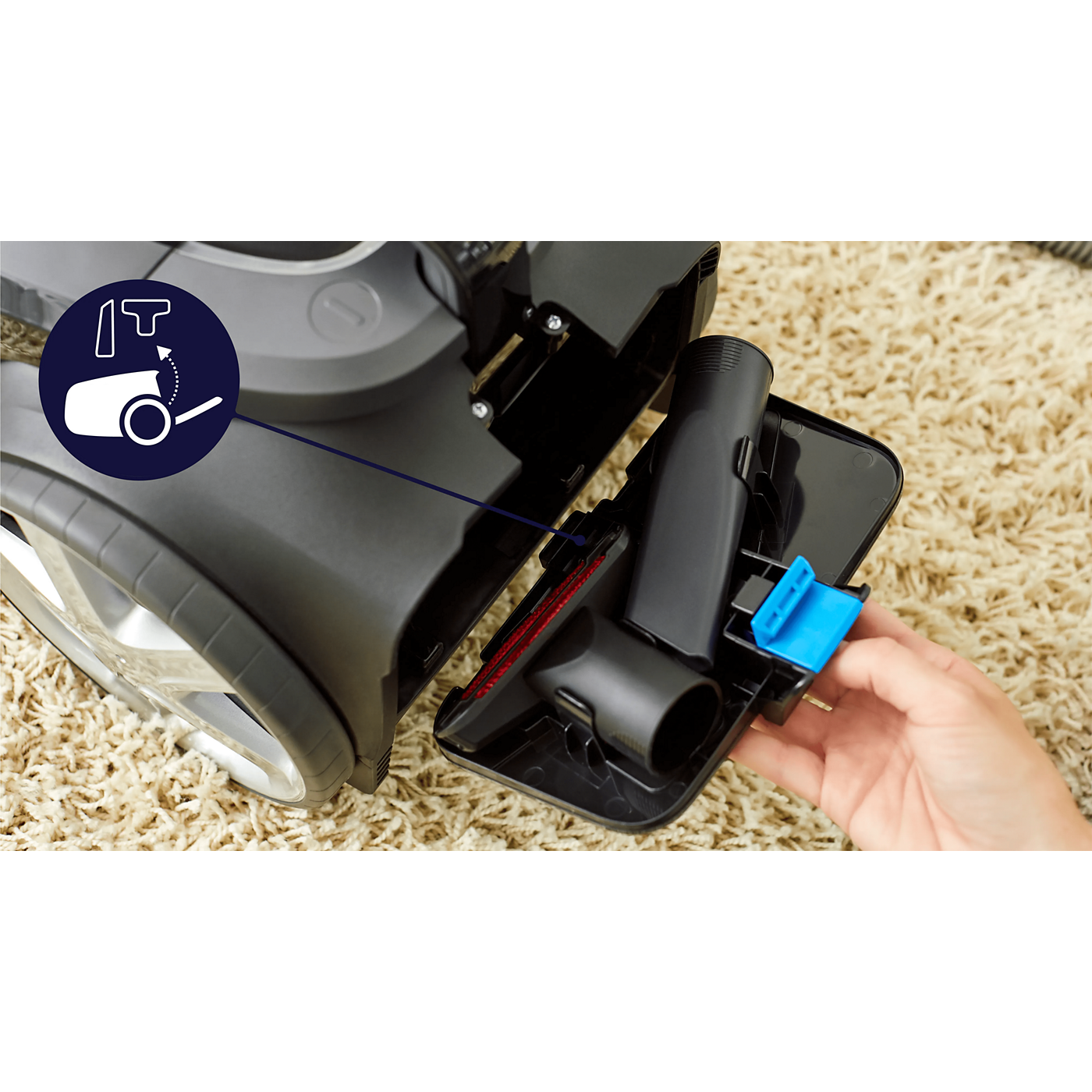 Philips XB7151/07 Marathon bagless vacuum cleaner – view 6