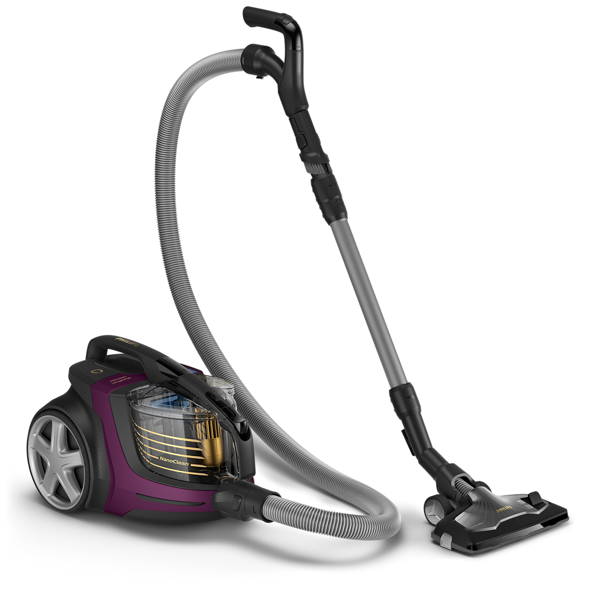 Philips XB9155/07 Marathon Ultimate bagless vacuum cleaner, dark lilac