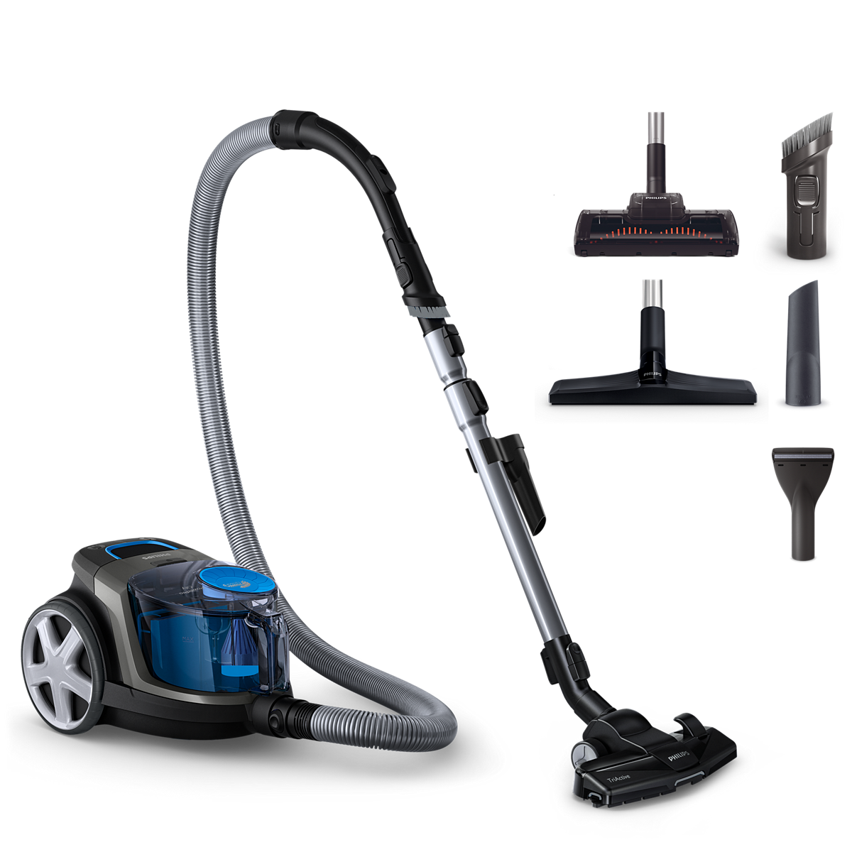 Philips PowerPro City FC9332/07 bagless vacuum cleaner, titanium