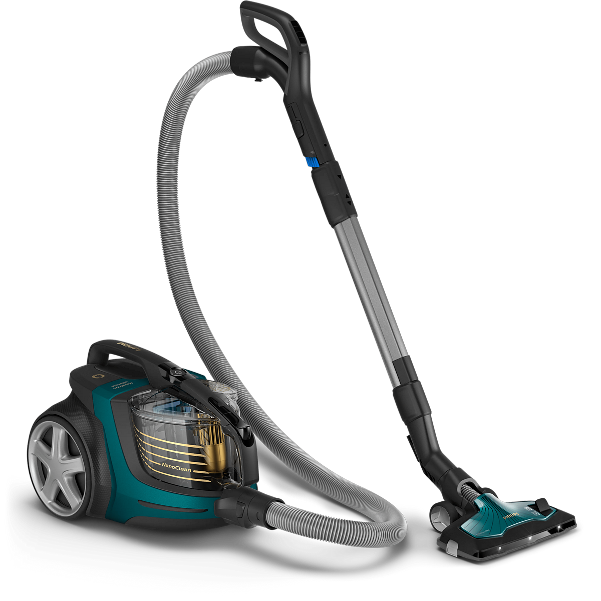 Philips XB9185/07 Marathon Ultimate bagless vacuum cleaner, dark opal green