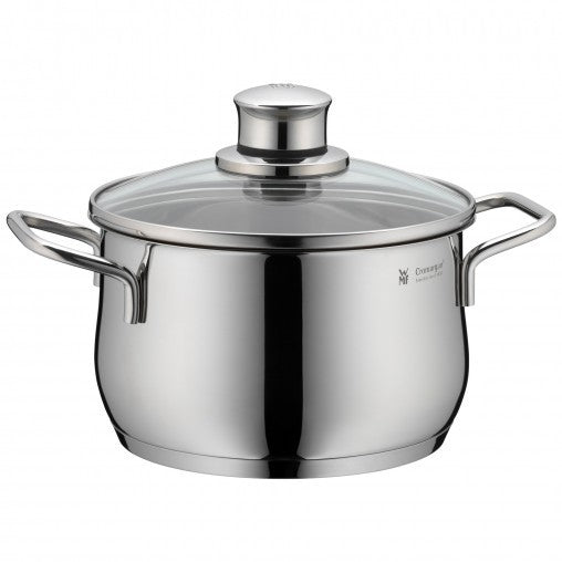 WMF 0734176040 pan set - WMF 0734176040, Stainless steel, Glass,