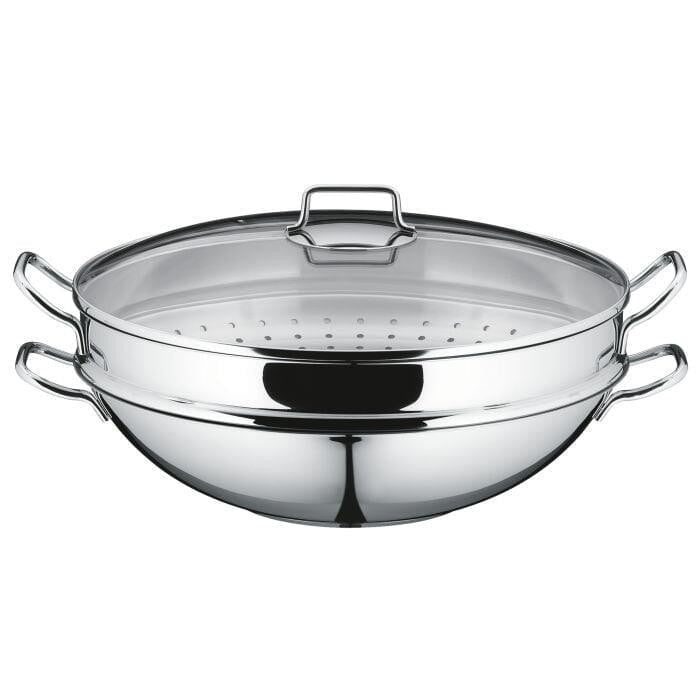 WMF 0792566040 pan set - WMF 0792566040, Wok/Stir-Fry pan, Stainless