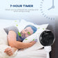 HOMCOM 9'' Air Circulator Fan 3 Speed 3 Mode, 70° Oscillation 90° Vertical Tilt, Height Adjustable, Remote Controller, for Living Room, Bedroom, Office, Black and White